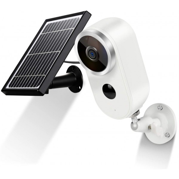 【Yk-A4S】Wireless Battery Powered with Solar Panel WiFi Camera