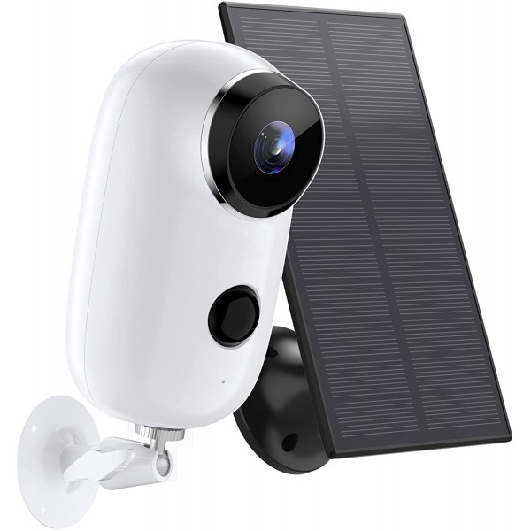 【Yk-A3S】Rechargeable Battery 1080P Security Camera with Solar Panel