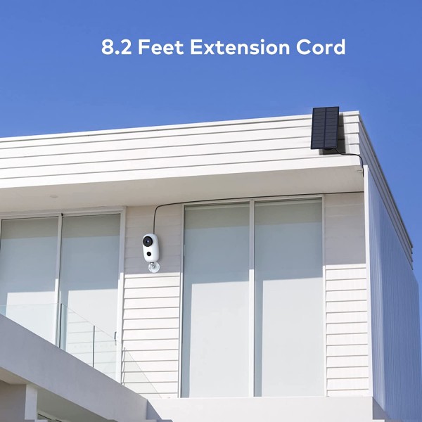 Rechargeable Battery 1080P Security Camera with Solar Panel
